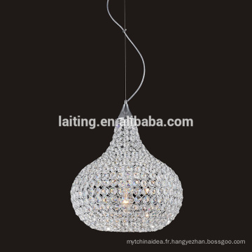 Lustre en cristal bon marché globe pendentif lampe moderne 71107